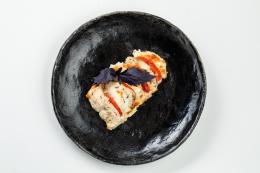 Куриное филе с сыром и томатом