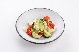 Овощи со сметаной