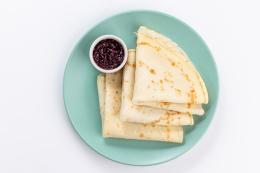 Блинчики с джемом