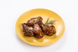 Крылышки куриные в медовом соусе