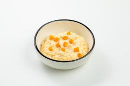 Пшенная каша на молоке с тыквой